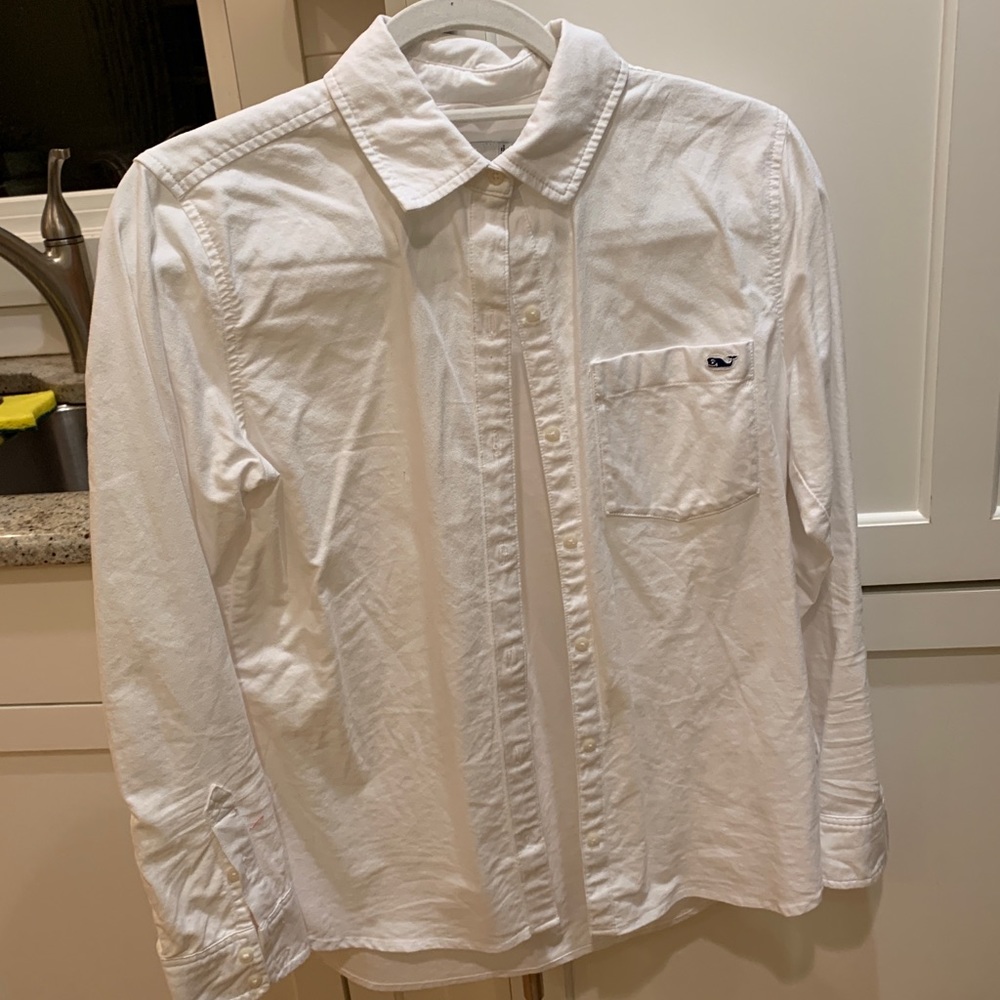 Vineyard Vines White Shirt